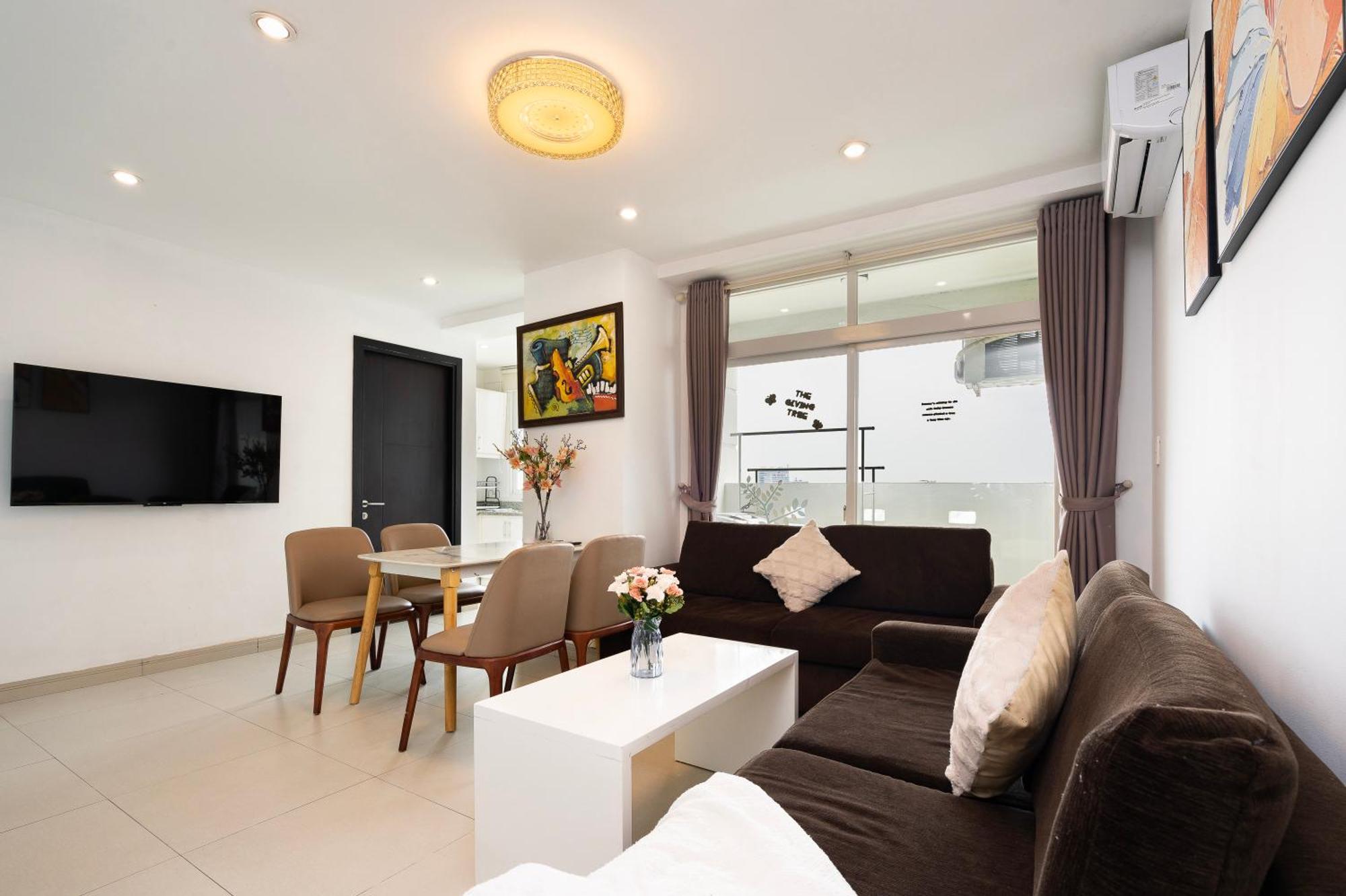 Big Two Bedrooms At The Center Appartement